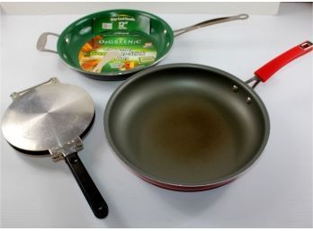 Perfect Pancake Maker, New Orgreenic 12-inch Skillet, 12 Inch Pioneer Woman Skillet
