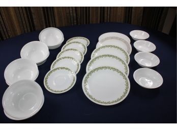 Assorted Corning - Various Patterns - A Couple Pieces Have A Chip