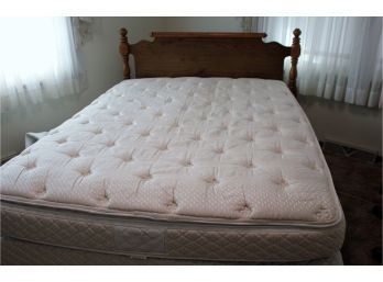 Queen-size Select Comfort Ultra Series Pillow Top Mattress And Box Spring - Headboard Not Included