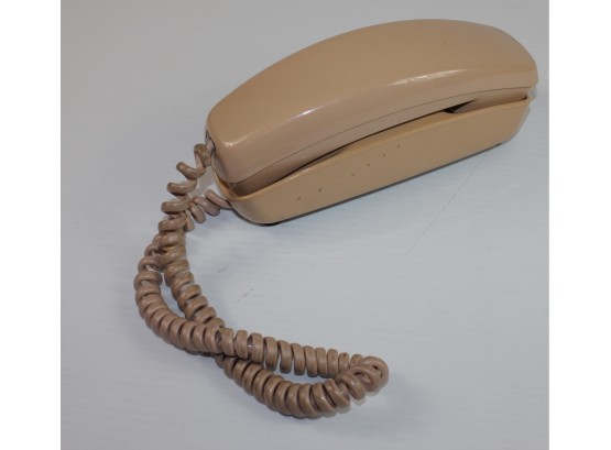Beige Southwestern Bell Trimline Rotary Phone