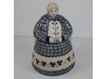 Polish Pottery - Manafaktura Cookie Lady