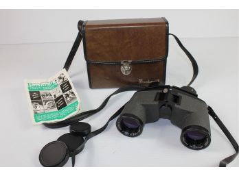 Vintage Bushnell Binoculars In Case Optics - No Squint - 8 Degrees