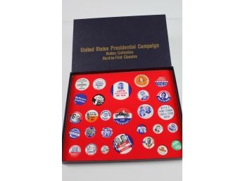 United States Presidential Campaign Button Collection - Hard To Find Classics