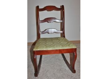 Statesville Chair Company Small Rocking Chair 32 In Tall - Wood Is In Great Shape
