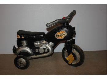 1968 Empire Plastic Corporation Kids Pedal Motorcycle- 17.5 In Tall