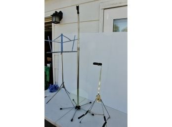 Music Lot - Guitar Stand, Sheet Music And Mic Stands