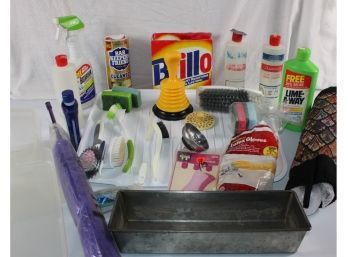 Miscellaneous Kitchen, Cleaners, Duster, Pan, Tupperware Miscellaneous