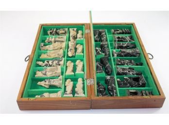 Soapstone Chess Set From Vietnam- Very Unique