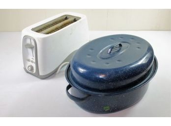 Roasting Pan 16 In Long, Large Oster Toaster