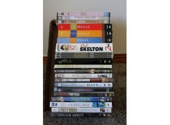 DVD Lot 1 - House, Audrey Hepburn (new) WWII (new) Red Skelton And Misc, Many Unopened