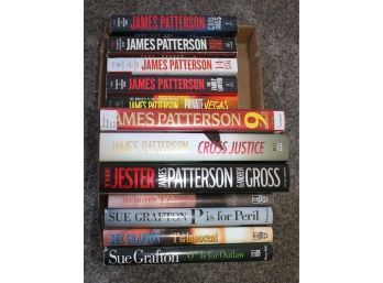 Book Lot 2 - Murder Mysteries - James Patterson And Sue Grafton