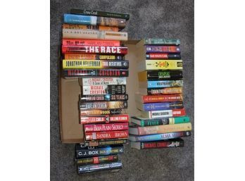 Book Lot 1 - Misc Mysteries, Crichton, Kellerman, And Others