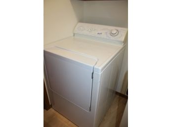 White Maytag Dryer-Special Edition Super Capacity Missing A 'fin' Model # Mde 952 0 A Y W