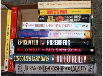 Book Lot 3 - NonFiction And Misc