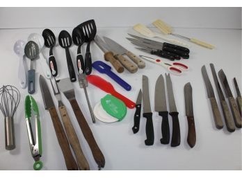 Miscellaneous Utensils And Knives Lot One-  Very Nice Variety