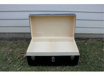 Metal Trunk With Divider 32 X 19 X 14 Tall