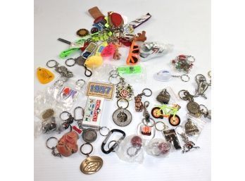 Large Collection Of Keychains