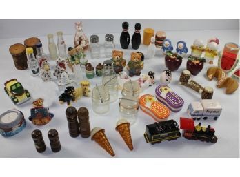 Salt And Pepper Shakers Lot #1 - Nice Variety