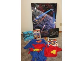 Sci FI And Super Heros, Posters, Albums Costume And Books