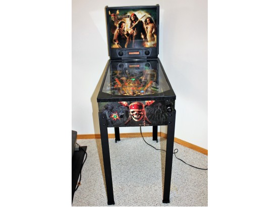 Pinball Machine- Pirates Of The Caribbean Dead Man's Chest- 18 In Wide X 35 In Long X 53 Tall