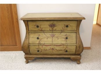 Three Drawer Small Dresser Or Entry Table-nice Piece
