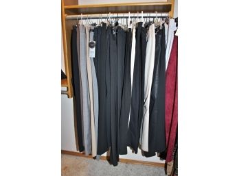 Women's Slacks-size 8 To 12 But Mostly 10-several Nice Brands With Tags Still On-mostly Petite