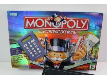Monopoly Electronic Banking, Pictionary Game And Card Set