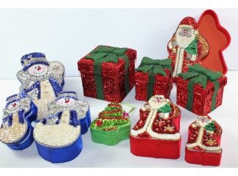 Lots Of Sequined Gift Boxes