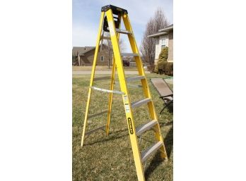 Stanley 225 Lb 7 Ft Tall Ladder-in Really Nice Shape
