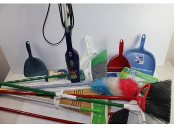 Time To Clean-brooms, Swifter, Dust Pans, Small Bissell 3-way Bagless Vacuum