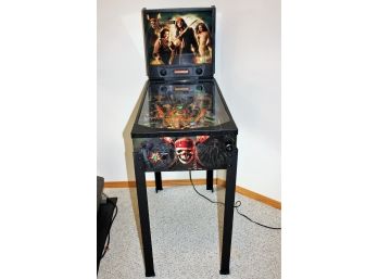 Pinball Machine- Pirates Of The Caribbean Dead Man's Chest- 18 In Wide X 35 In Long X 53 Tall