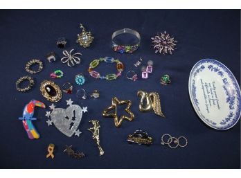 Rings, Pins, Jewelry Dish