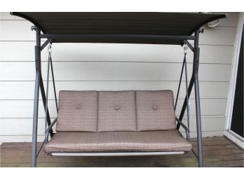 Nice 3 Seater Covered Swing