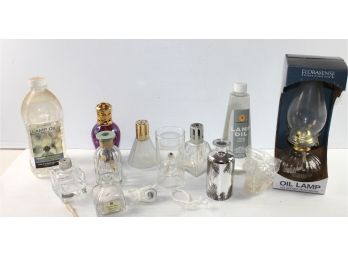 Oil Lamps And Diffusers With Lamp Oil