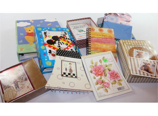 Winnie The Pooh Photo Album, Notepad And Cards