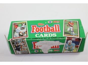 Topps NFL Football 1991 Set Of Cards-not Sure If All There