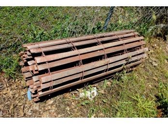 Roll Of Wood And Wire Fencing, Don't Know Length- 4 Ft Tall