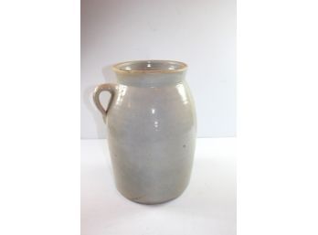 Large # 4 Crock With Handle