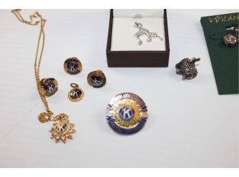 Kiwanis Jewelry And A Few Charms