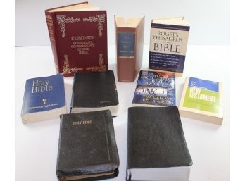Bible Lot Plus Strong's Concordance , Thesaures Of The Bible, Matthew Henry Commentary