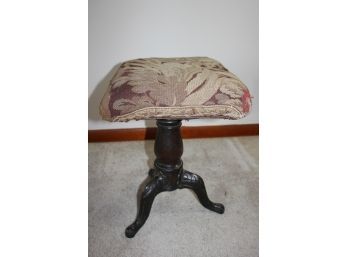 Adjustable Height Piano Stool With Cast Iron Legs-firm Seat