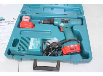 Makita Cordless Driver Drill With 2 Batteries And Charger-- All Work