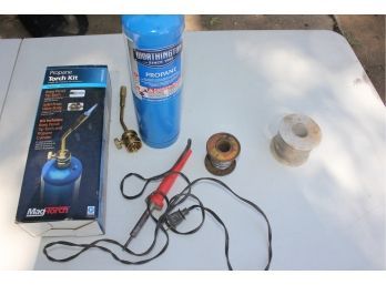 Propane Torch Kit-solder Iron And Solder
