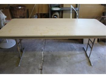 6ft Folding Table-has Some Rust