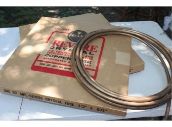 Air Conditioning Copper Tubing 1/2 In Approximately 180 Ft-new