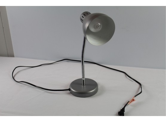 Gray Desk Lamp 16 In Tall