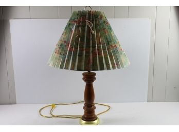 Floral Shade Lamp, 29 In