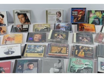 Assortment Of CDs, Tim McGraw, Dean Martin, Jim Reeves