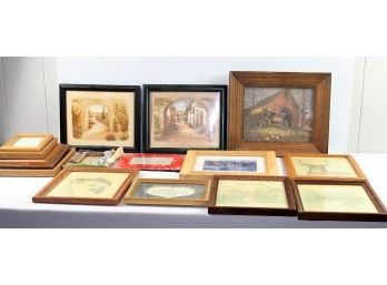 Assortment Of Pictures And Frames