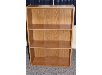 Two Bookcases 35.5 In Tall, Three Shelves